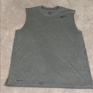 Nike Mens Dri Fit Breathe Hyper Muscle Shirt Sz L